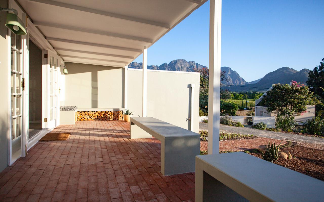 Petit Jourdan Cottage Franschhoek Eksteriør billede
